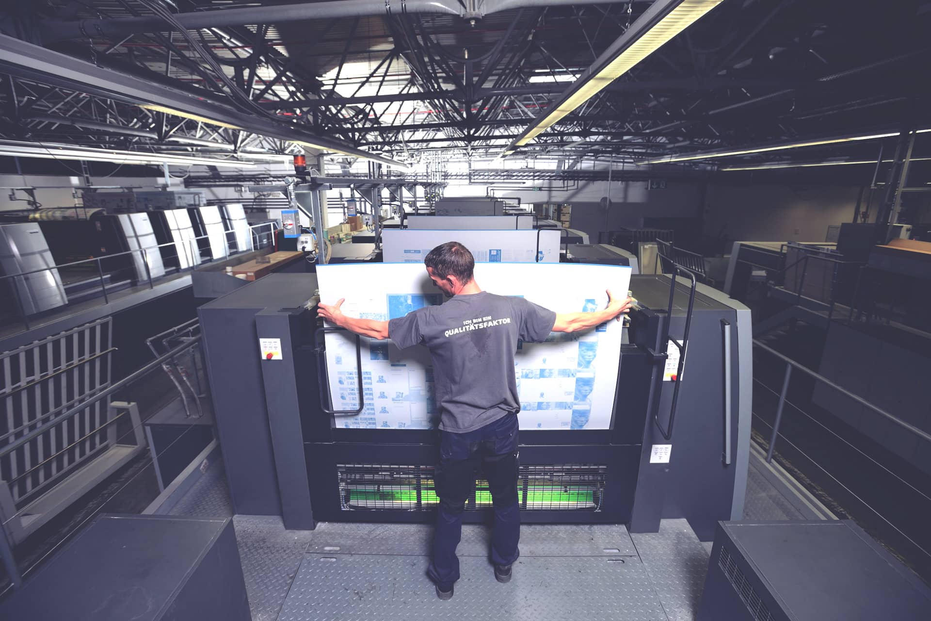 Die Ausbildung zum Medientechnologen Druck bei SAXOPRINT (2)