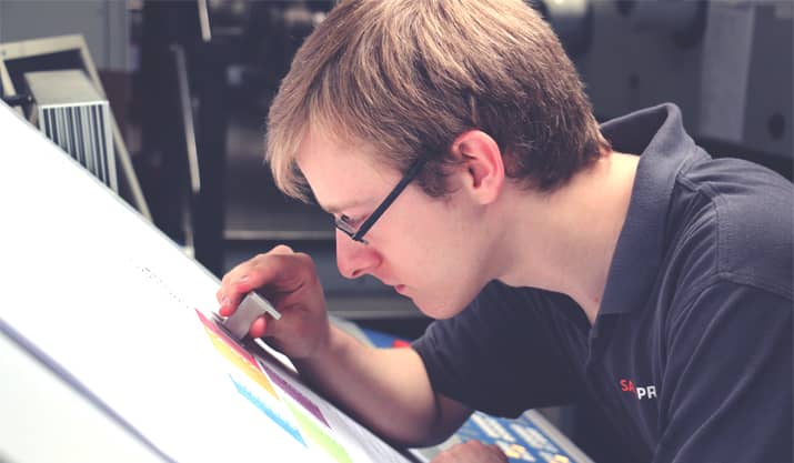 Die Ausbildung zum Medientechnologen Druck bei SAXOPRINT (Teaser)