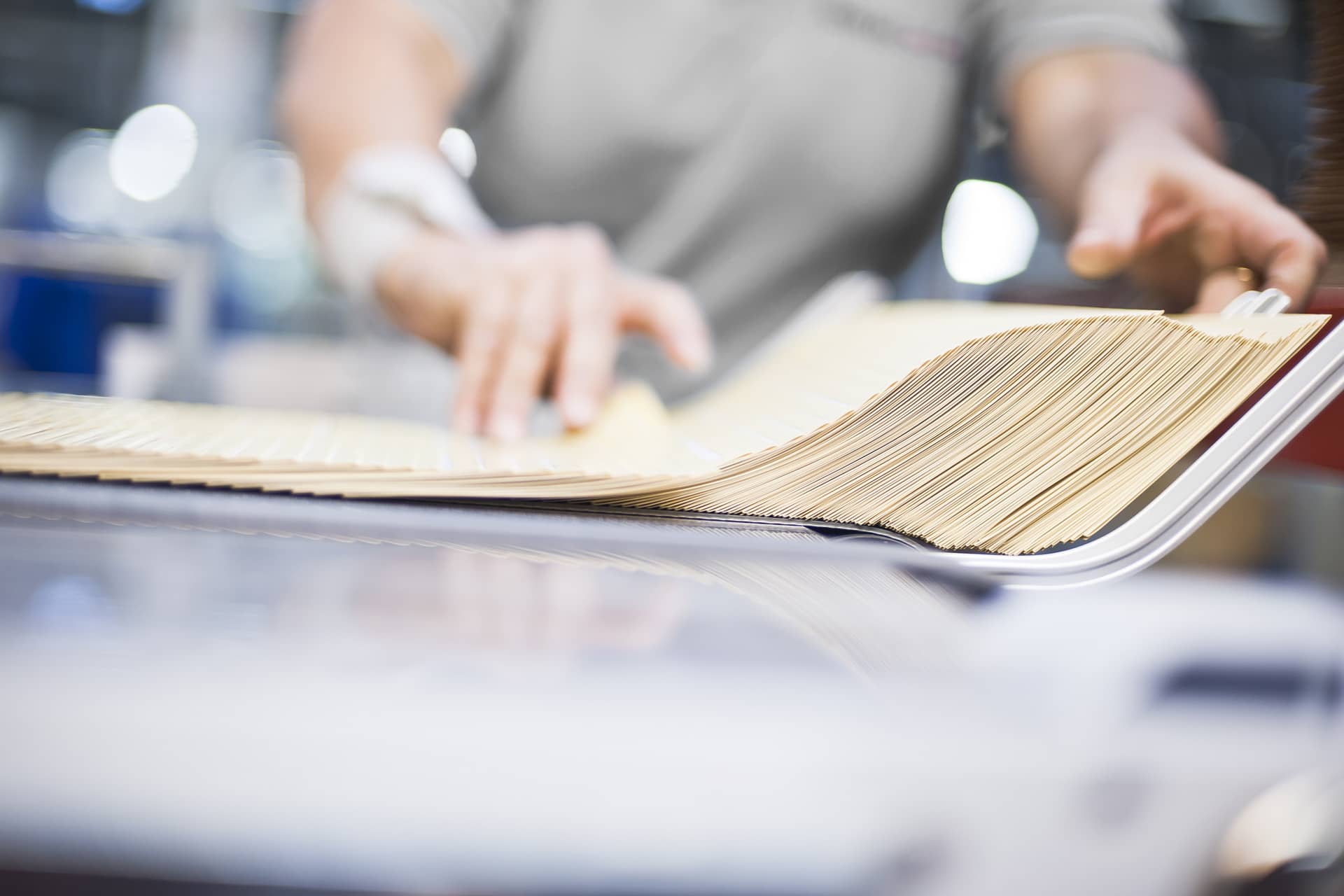 Ausbildung zum Medientechnologen Druckverarbeitung bei SAXOPRINT (1)