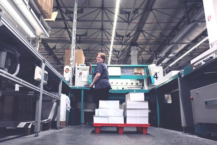 Ausbildung zum Medientechnologen Druckverarbeitung bei SAXOPRINT (10)