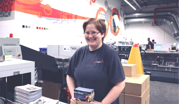 Ausbildung zum Medientechnologen Druckverarbeitung bei SAXOPRINT (Teaser)