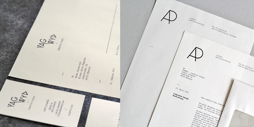 Briefpapierdesign Inspiration 2019 25 yagwyd