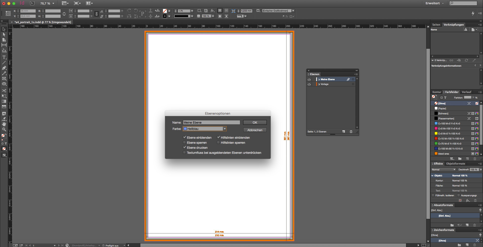Briefbogen erstellen