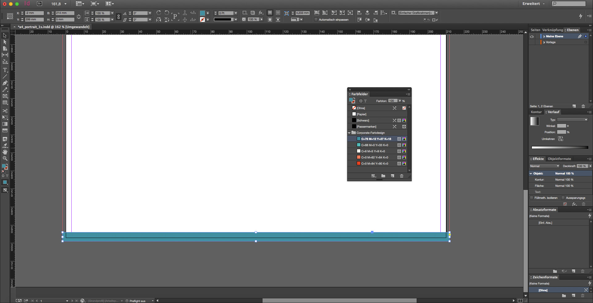Briefbogen erstellen