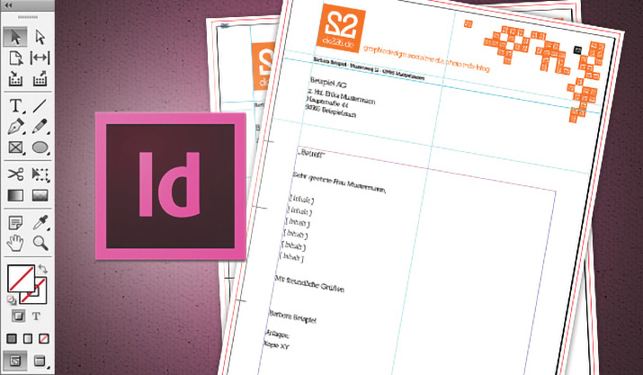 Briefbogen im Indesign CS6 erstellen Teaser