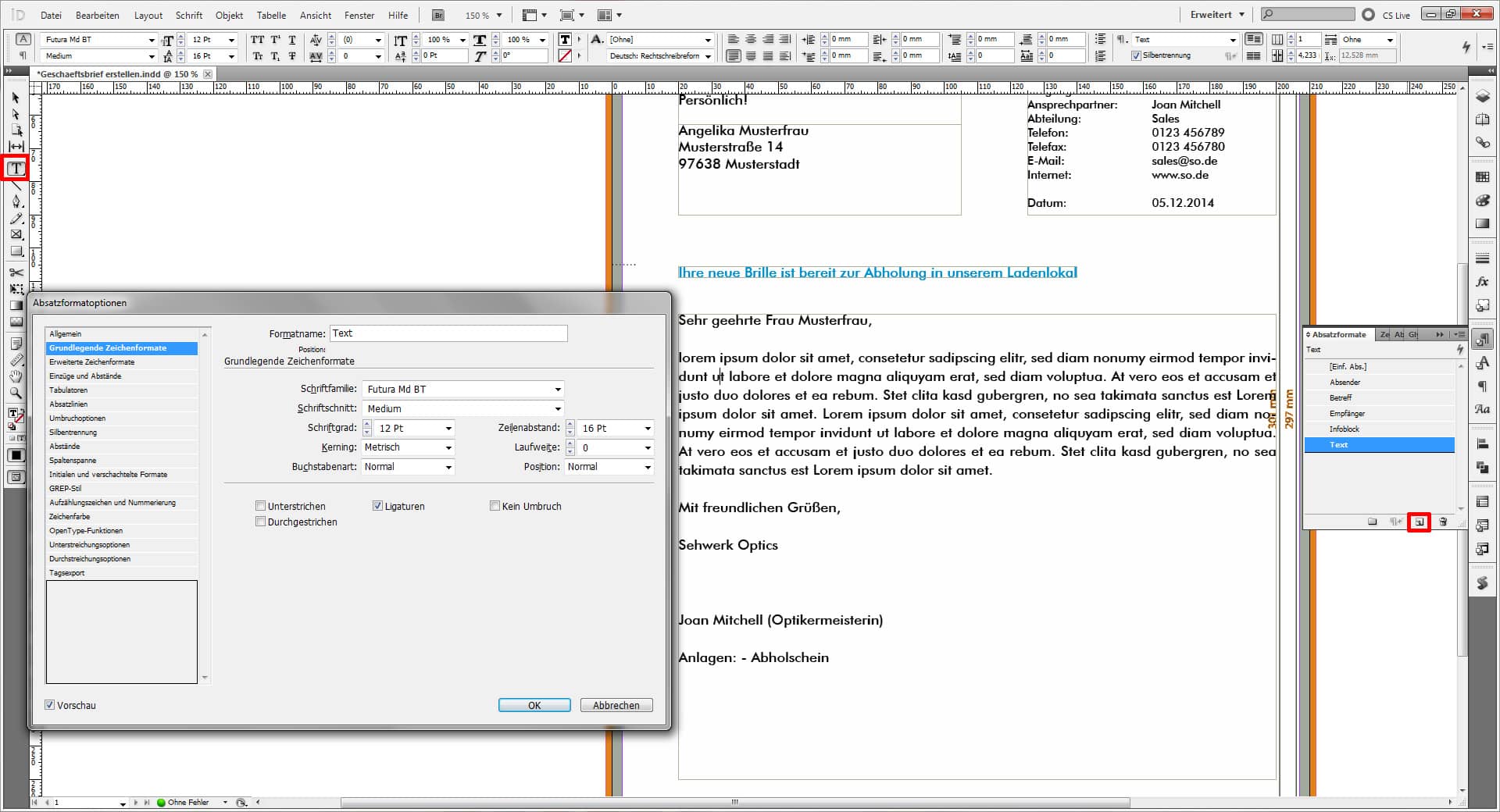 Geschaeftsbrief erstellen 07