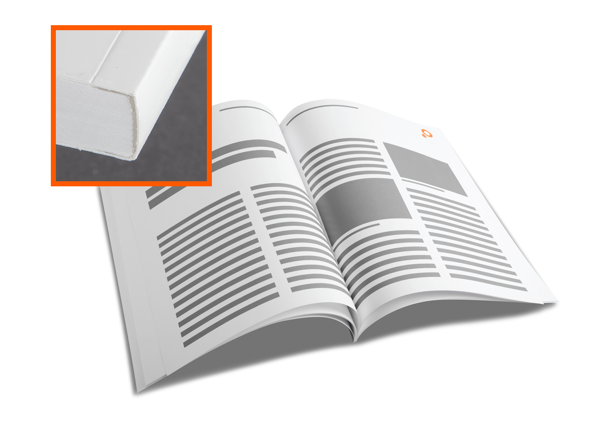 Broschuere Klebebindung