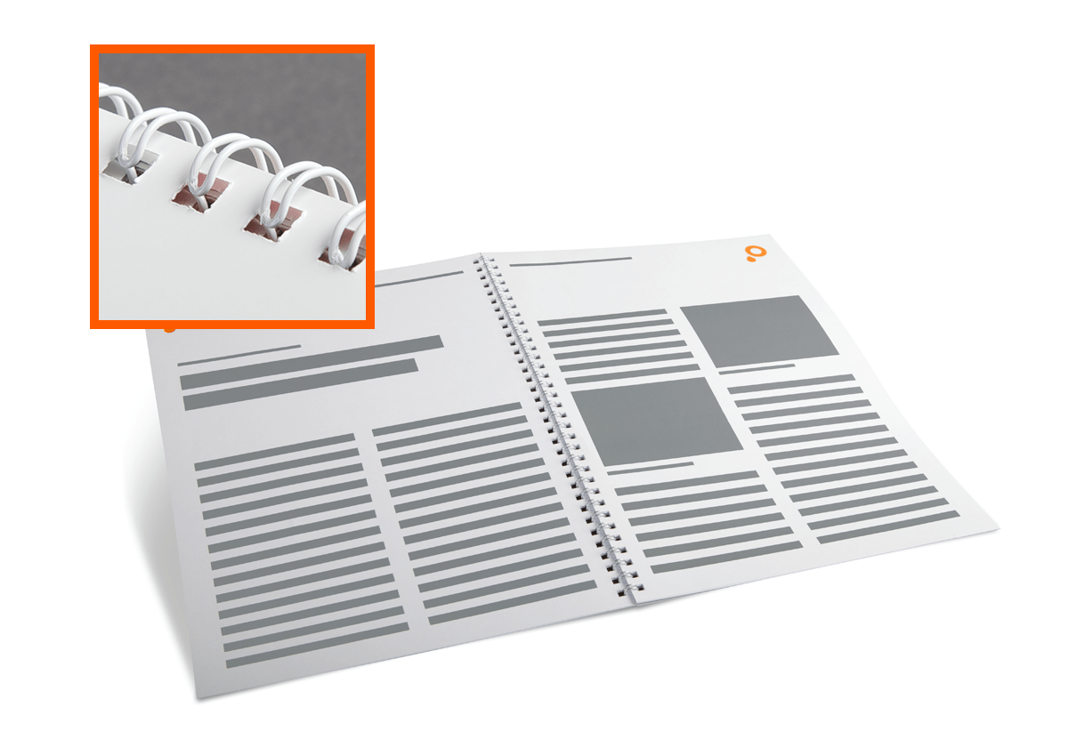 Broschuere Wire O Bindung