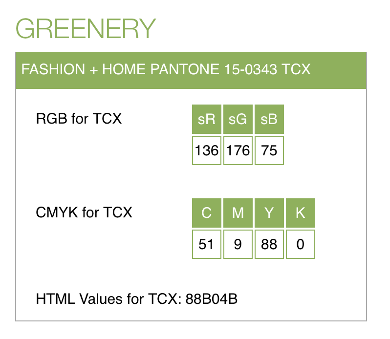 Greenery Pantone Farbe 2017 02
