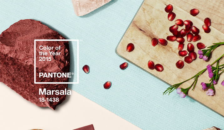 Marsala Pantone Farbe des Jahres 2015 Teaser