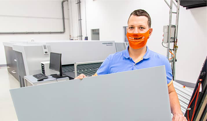 Prozessfreie Plattenbelichtung SAXOPRINT Header