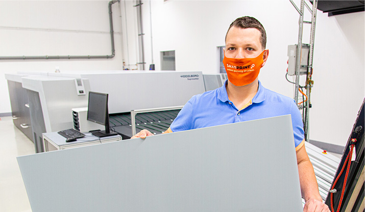 Prozessfreie Plattenbelichtung SAXOPRINT Header