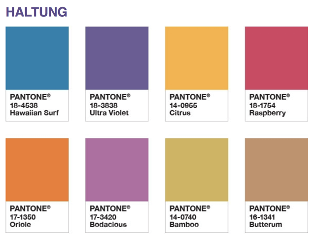 Pantone 2018 Farbpalette0601