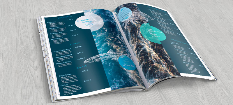 DIN A4 Broschuere Vorlage