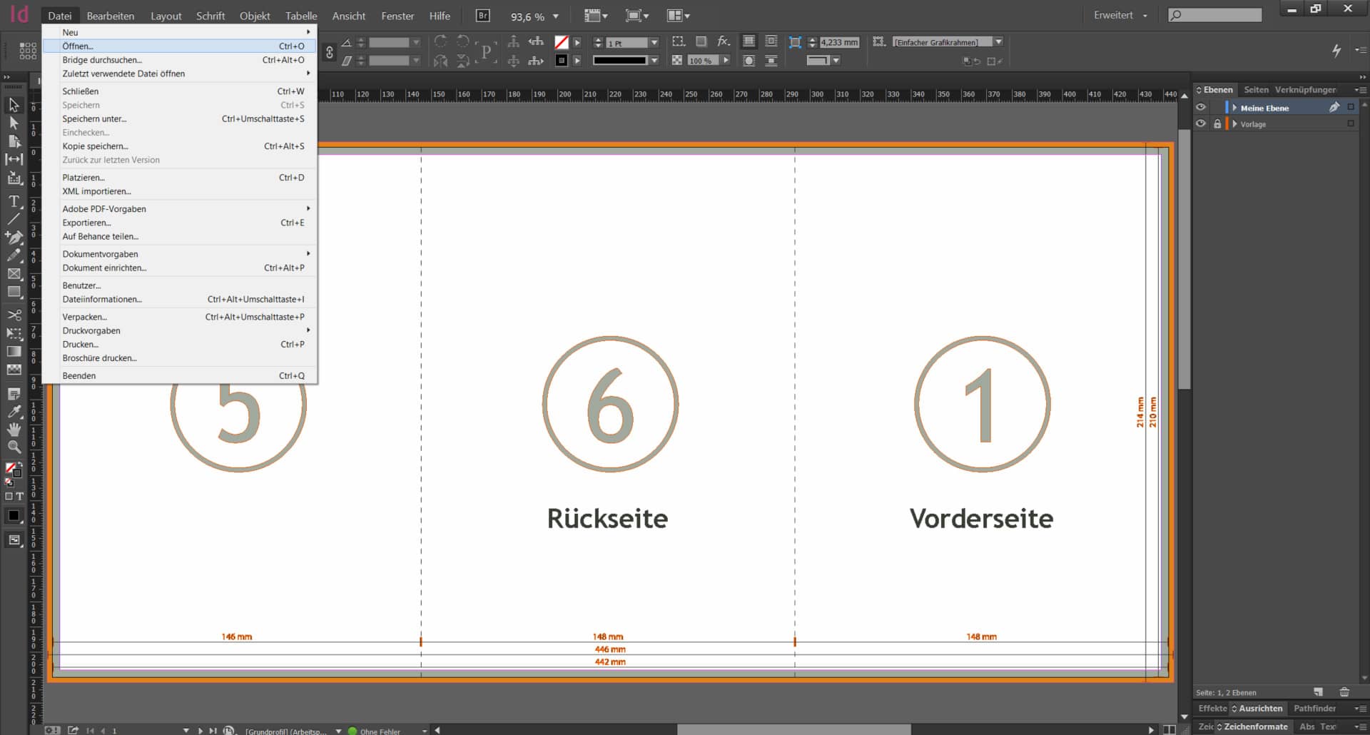 Info Flyer erstellen   Mehrbruchflyer Tutorial (4)