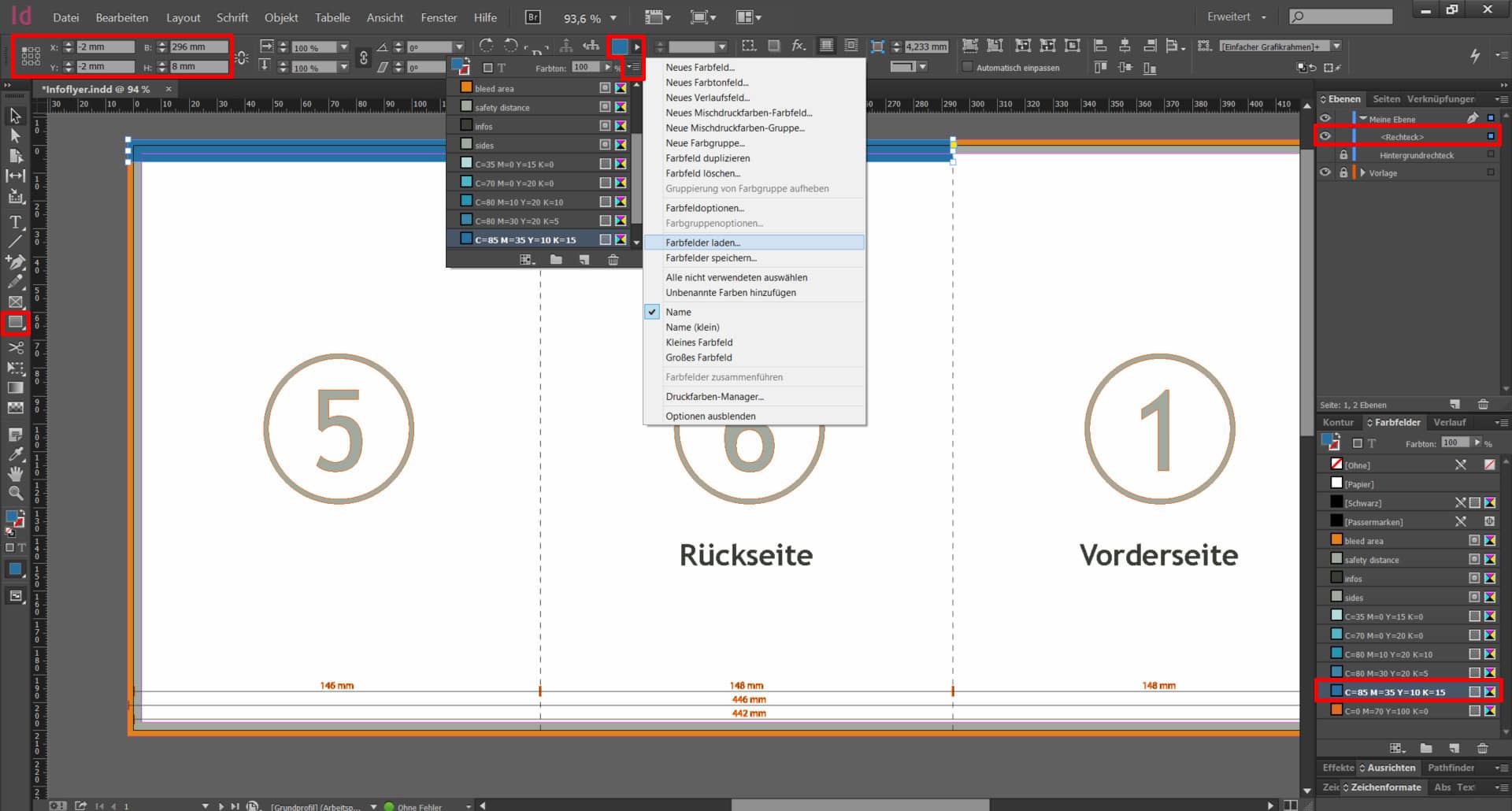 Info Flyer erstellen   Mehrbruchflyer Tutorial (5)