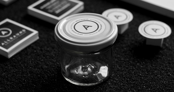 Aufkleber design Idee "A"