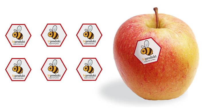 Aufkleber design Idee "BiProdukt"