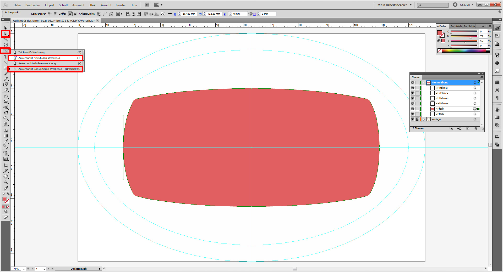Aufkleber designen 14