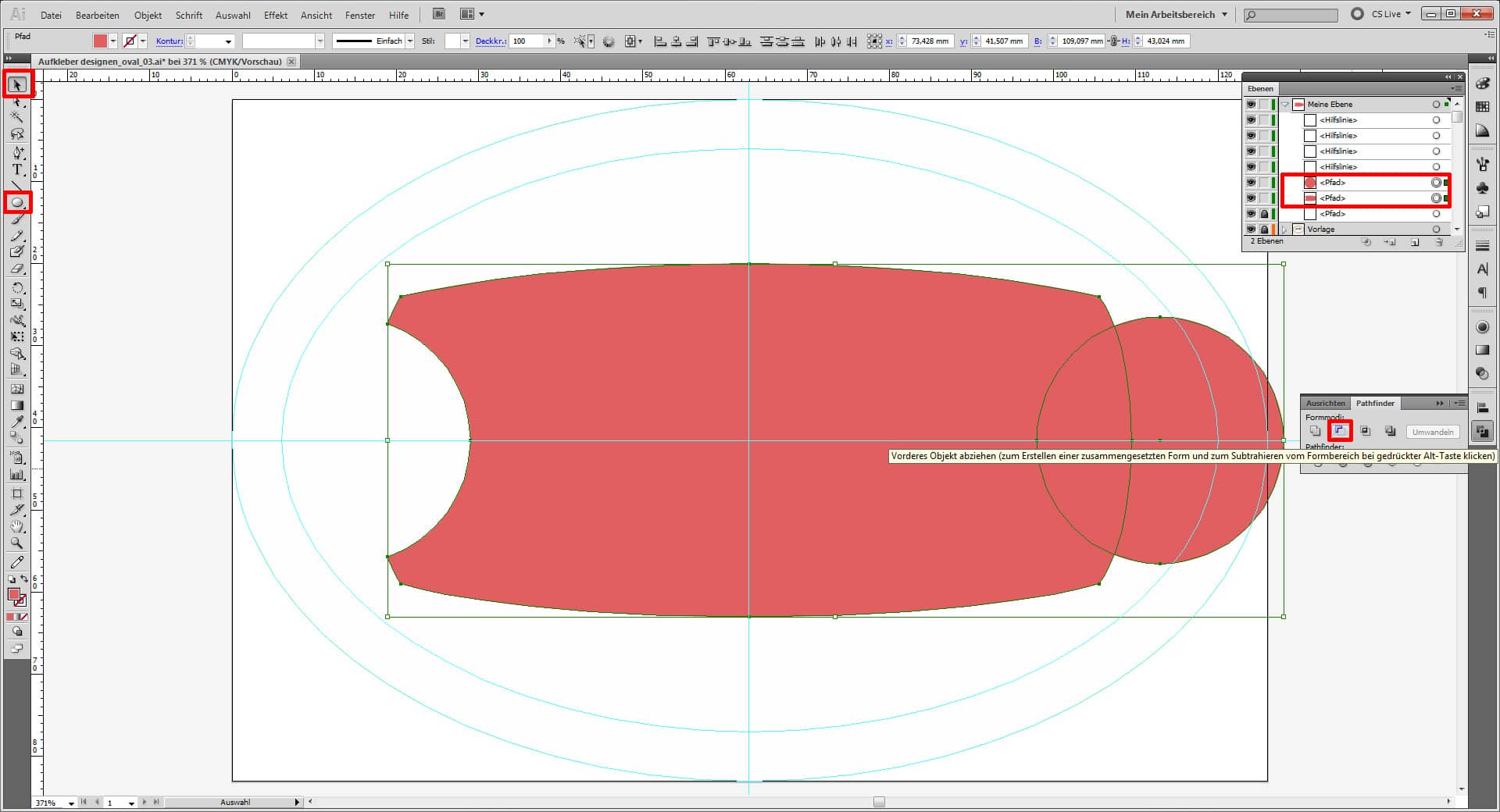 Aufkleber designen 15