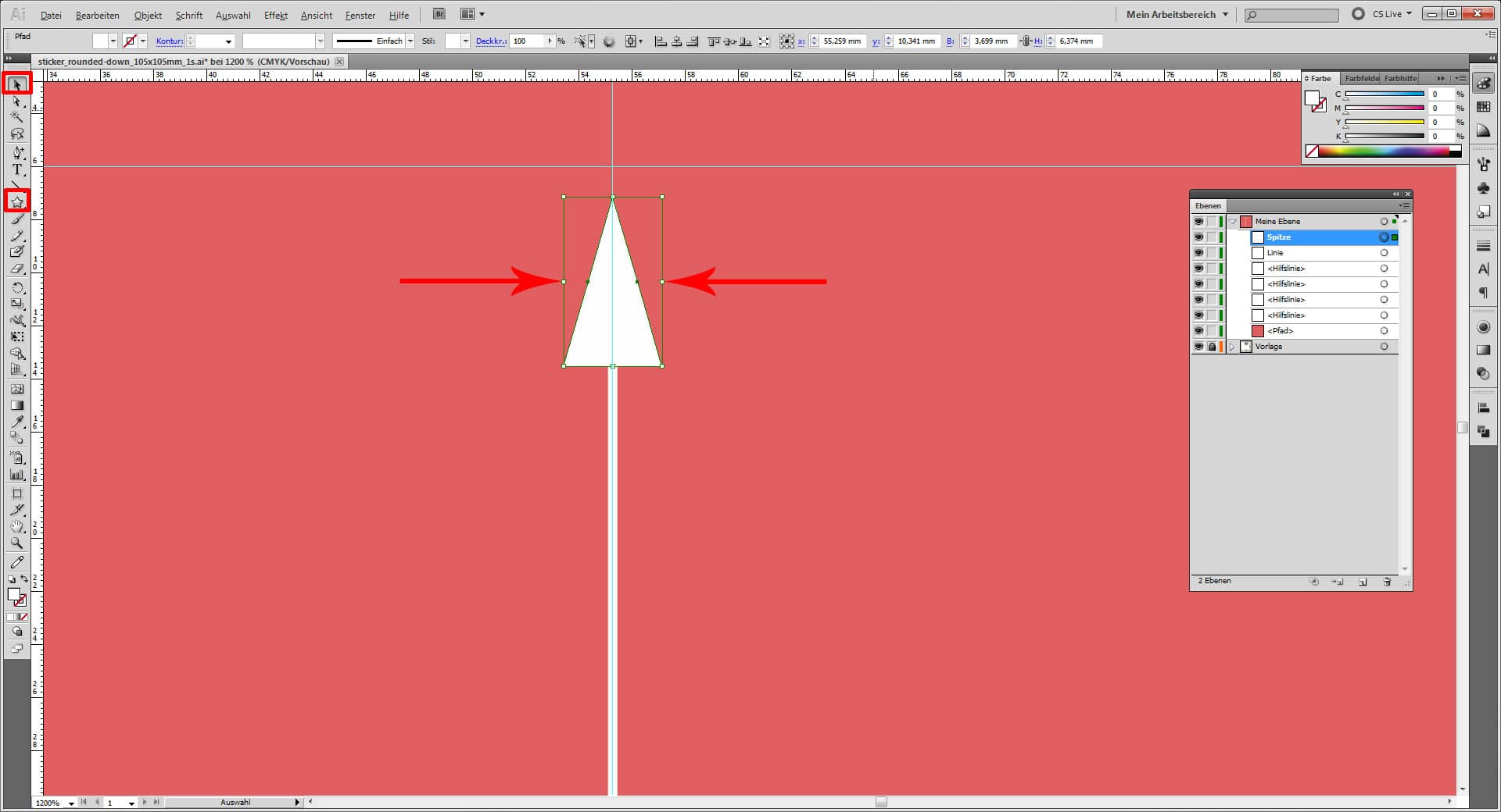 Aufkleber designen 24