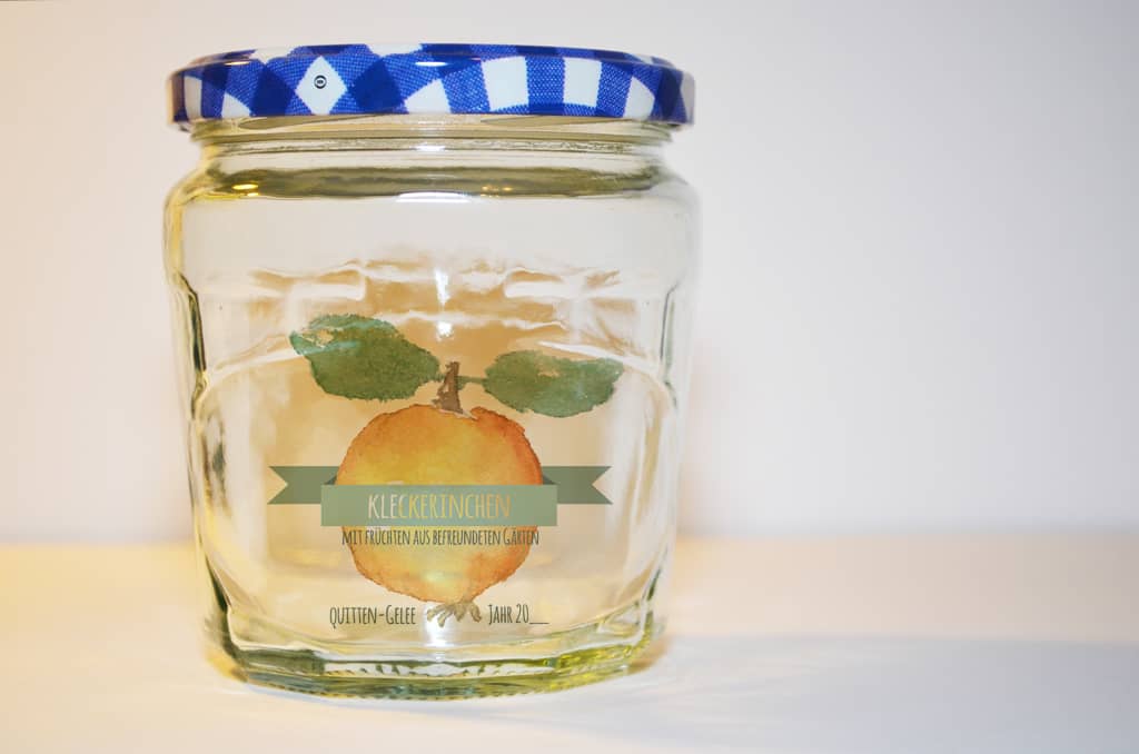 Etiketten fuer Selbstgemachtes