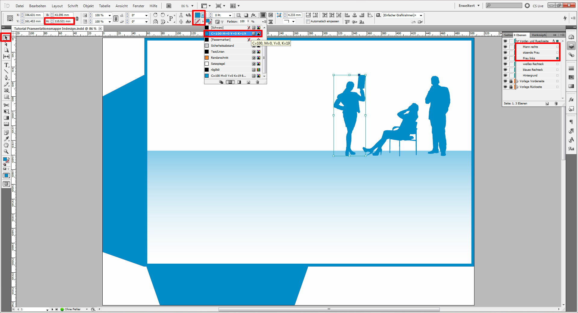Tutorial Präsentationsmappe InDesign 6