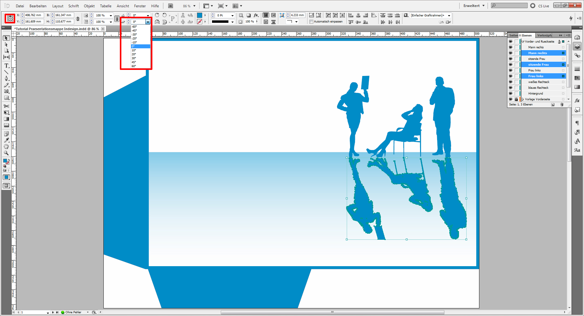 Tutorial Präsentationsmappe InDesign 8