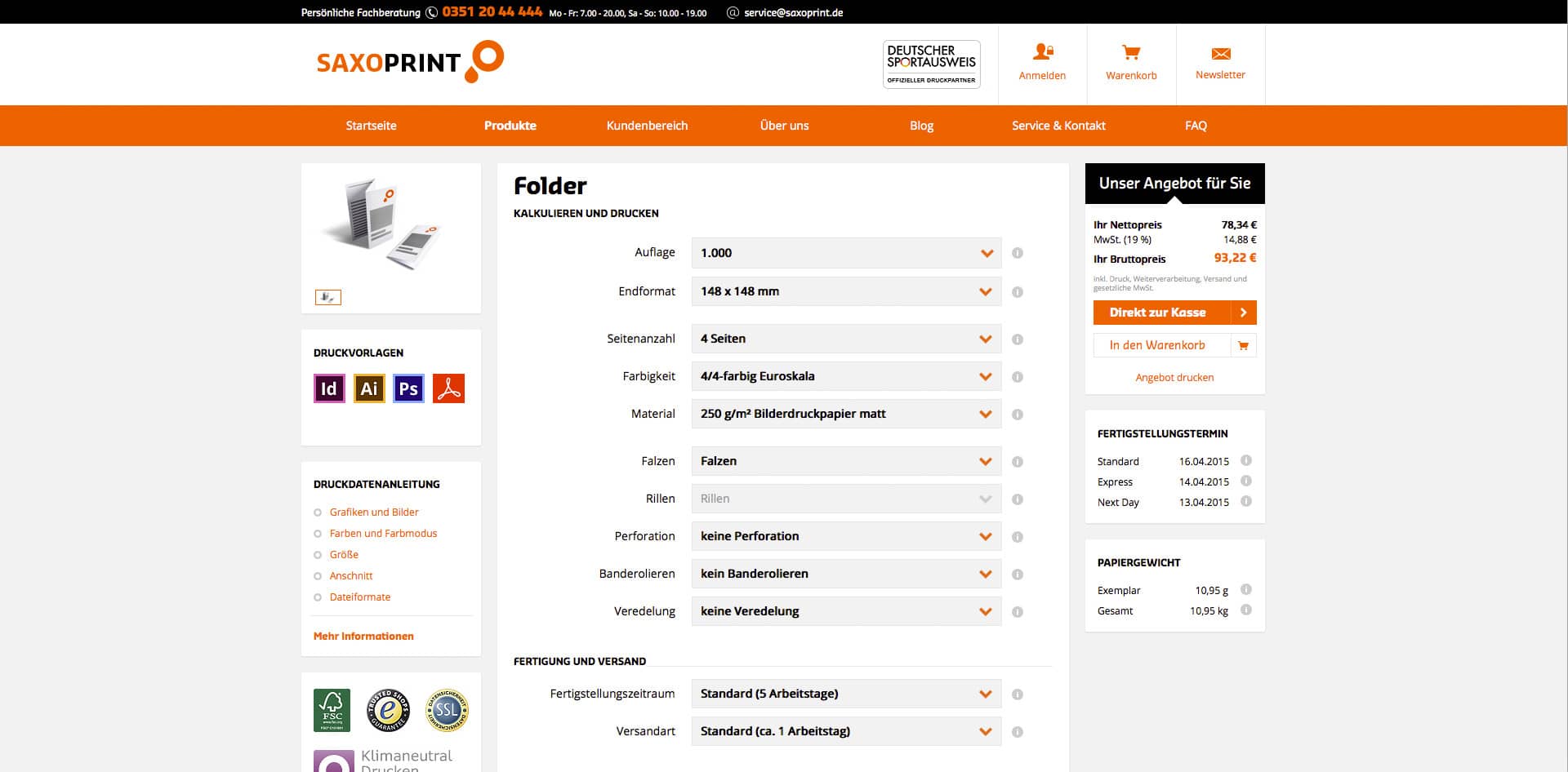 Flyer für Unternehmensberatung gestalten 1