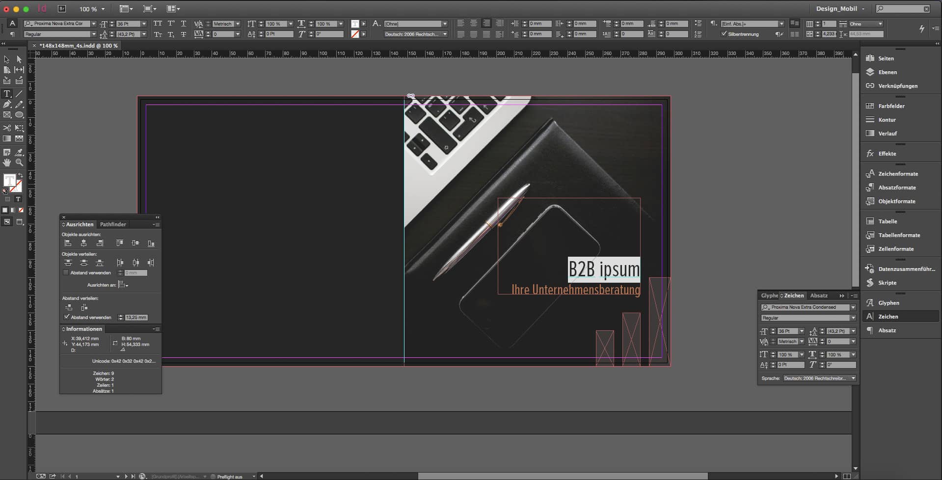 Flyer für Unternehmensberatung gestalten 9