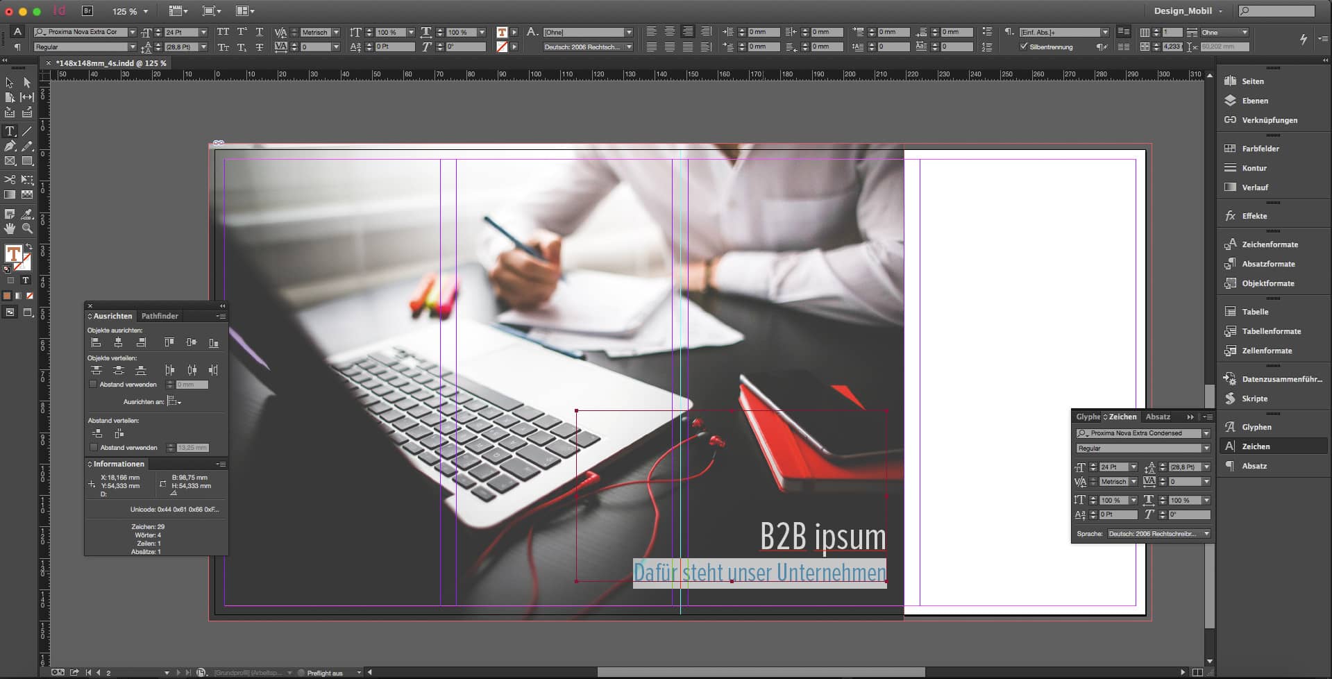 Flyer für Unternehmensberatung gestalten 12