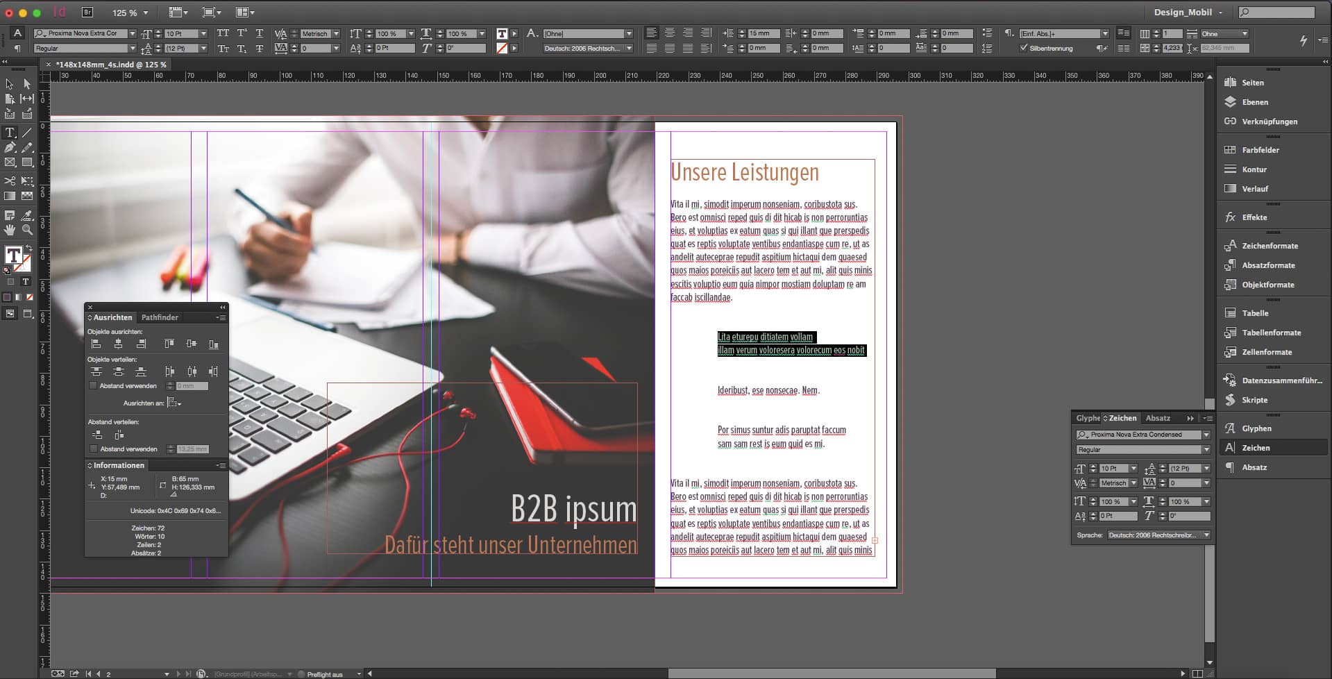 Flyer für Unternehmensberatung gestalten 13