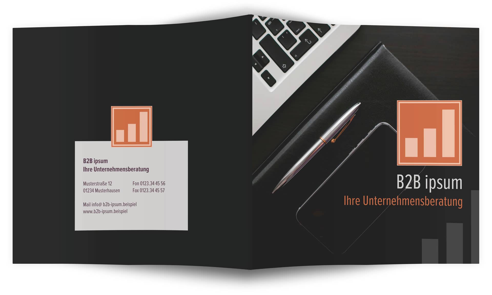 Flyer für Unternehmensberatung gestalten 20