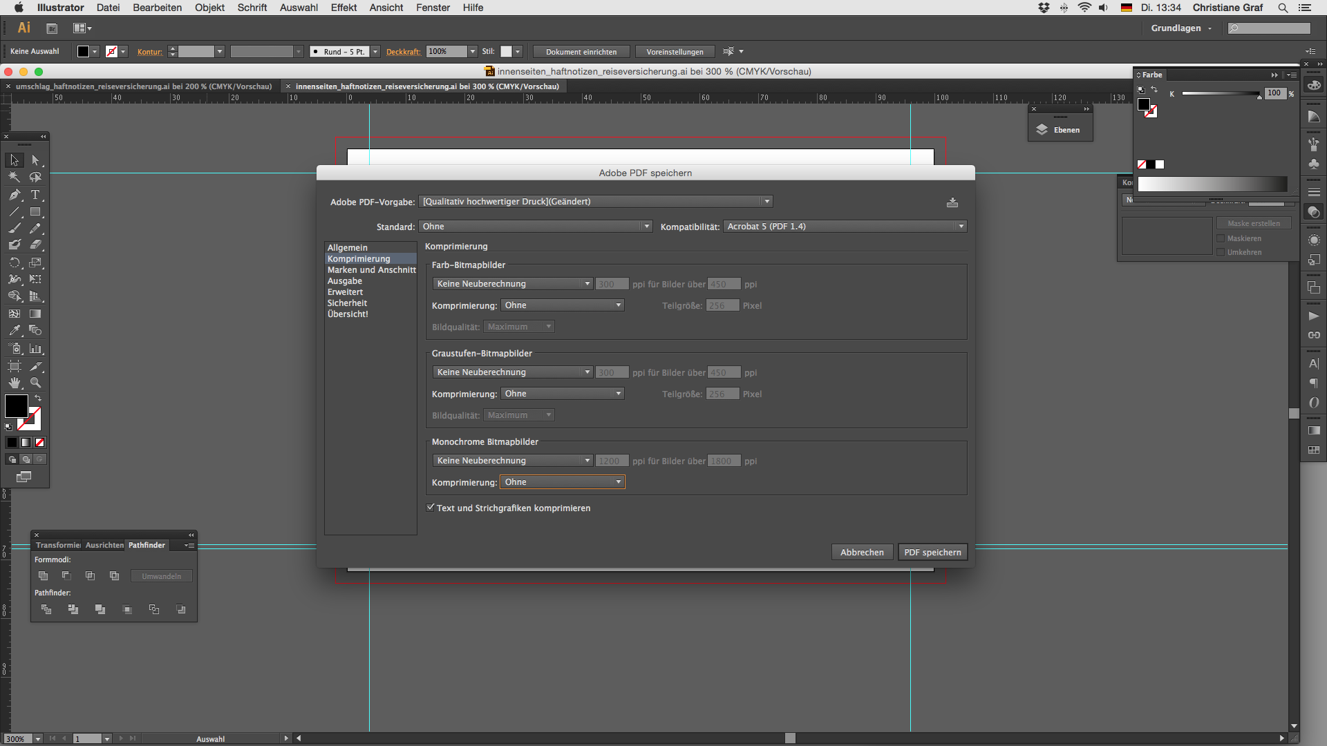 Reiter Komprimierung