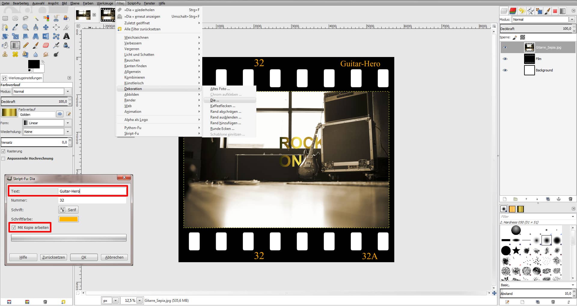 Tutorial GIMP Bildbearbeitung