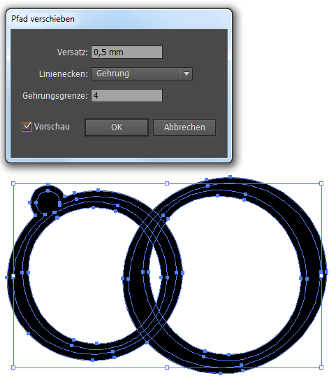 Pfad wird verschoben