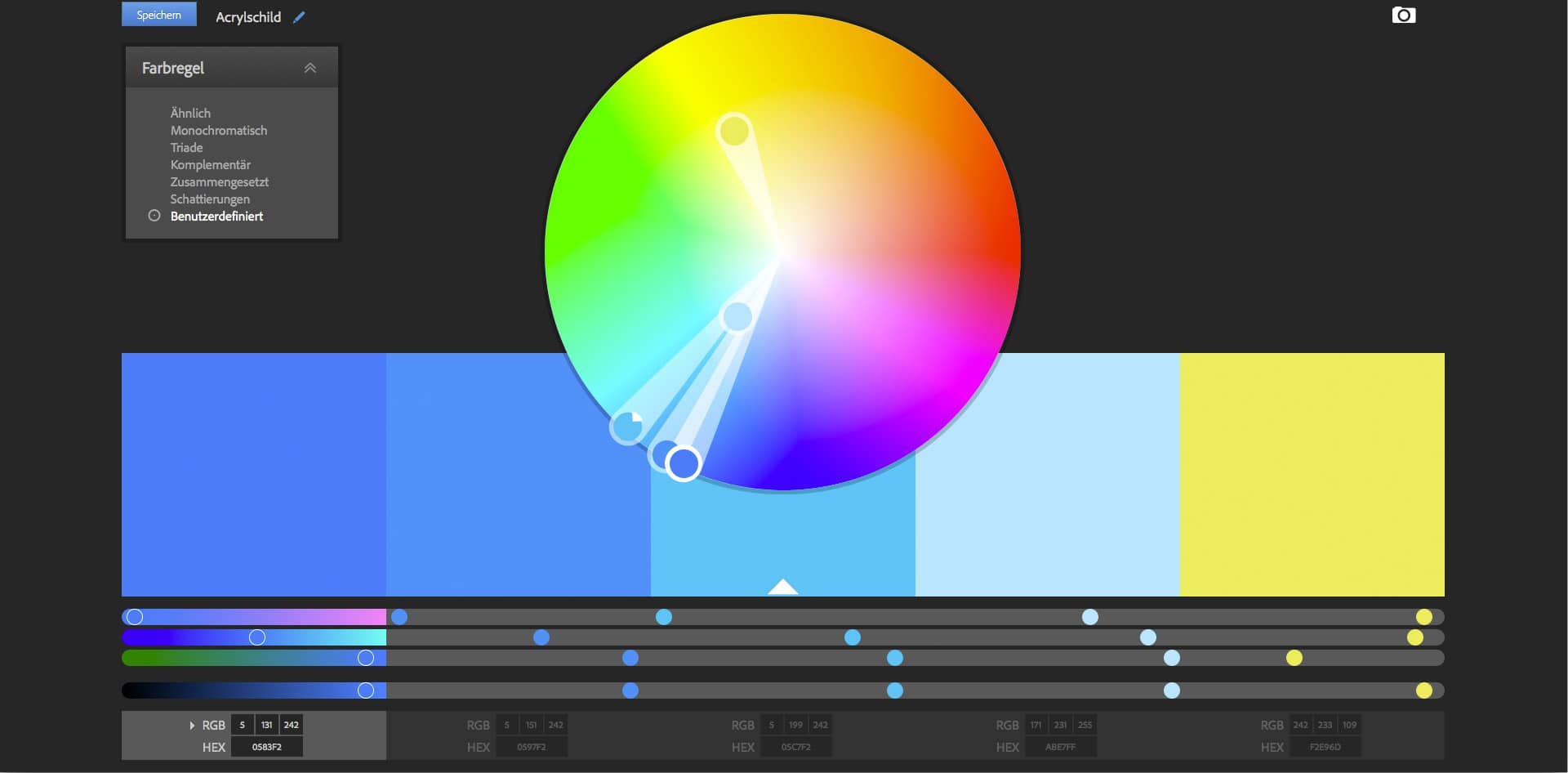 Acrylglasdruck am Beispiel eines Praxisschildes 3