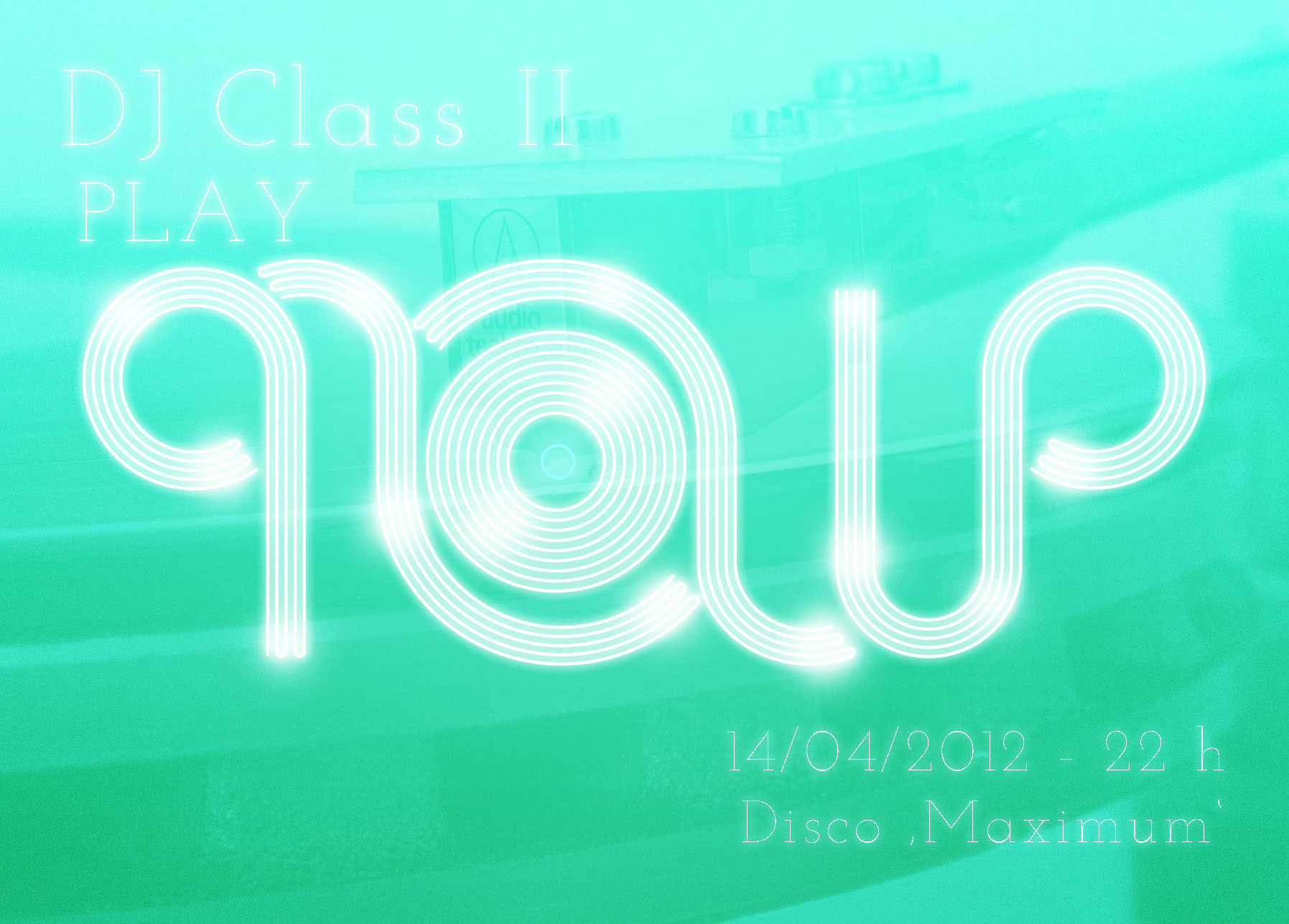 Freitagstutorial: Flyer mit individueller Retro Schrift