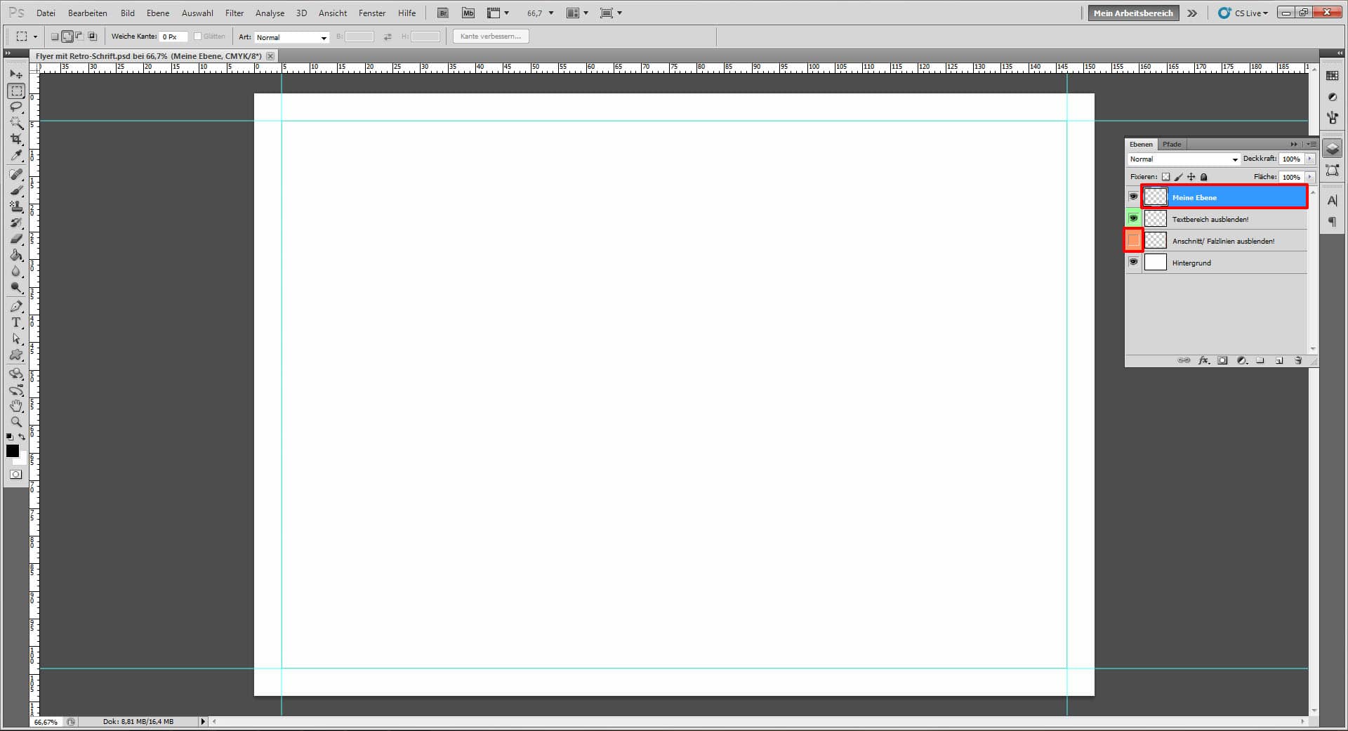 Freitagstutorial: Flyer mit individueller Retro Schrift (26)