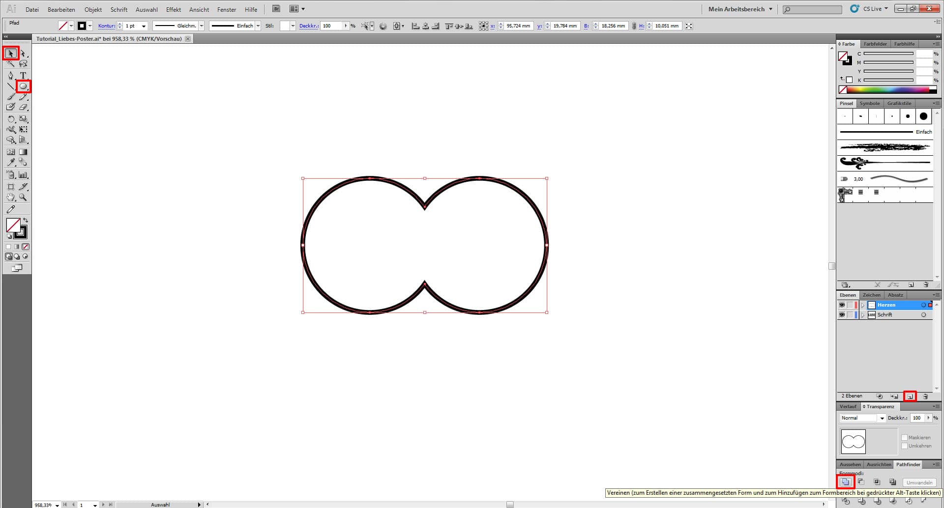 Liebes Poster tutorial 6