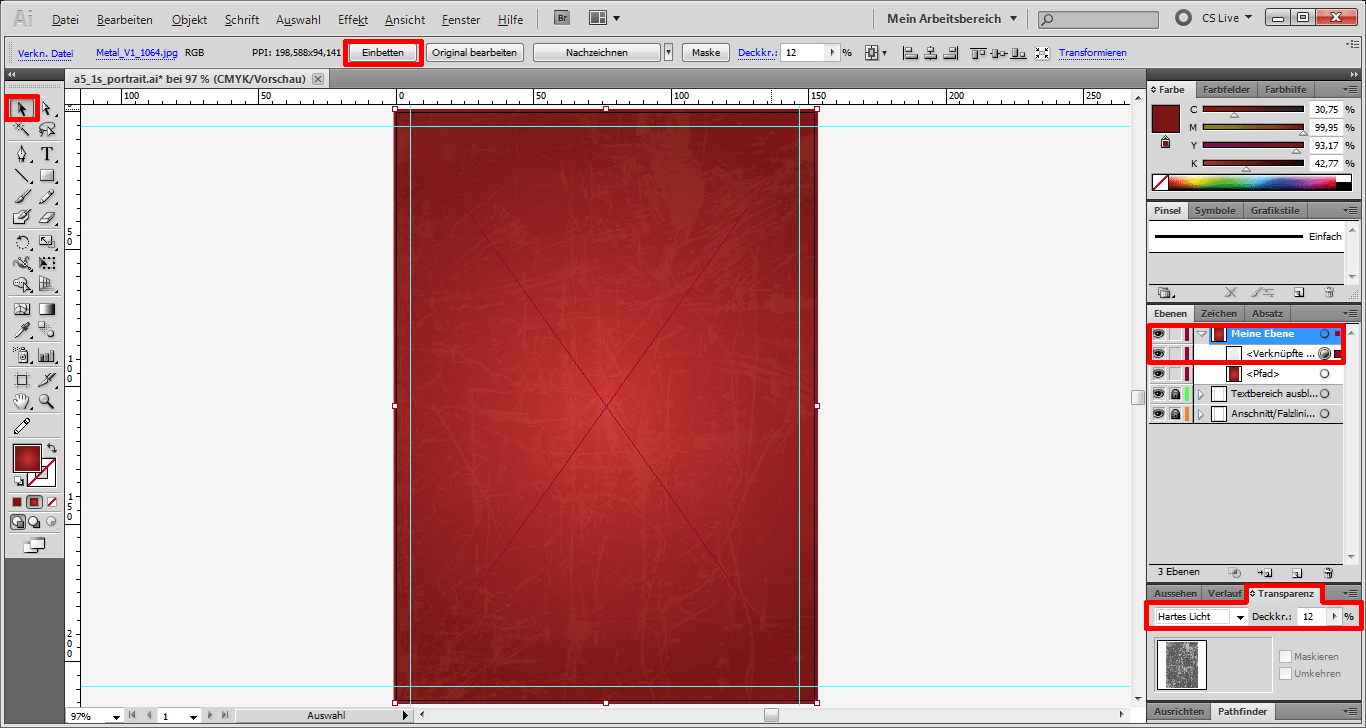 Tutorial Osterfeuer Plakat 2