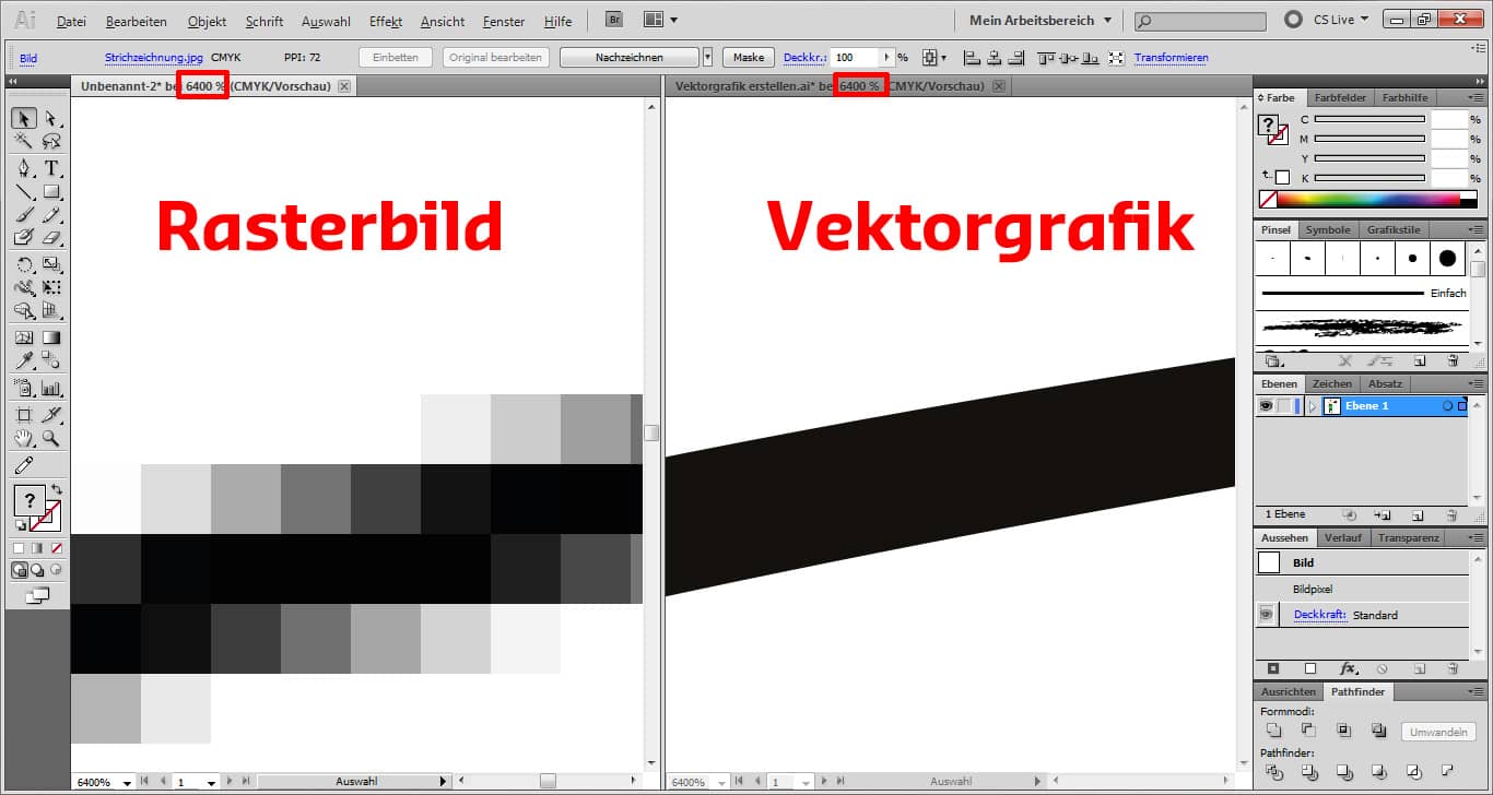 Tutorial: In Illustrator eine Vektorgrafik erstellen (10)