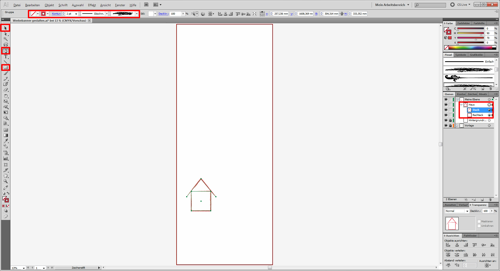 Werbebanner gestalten 02