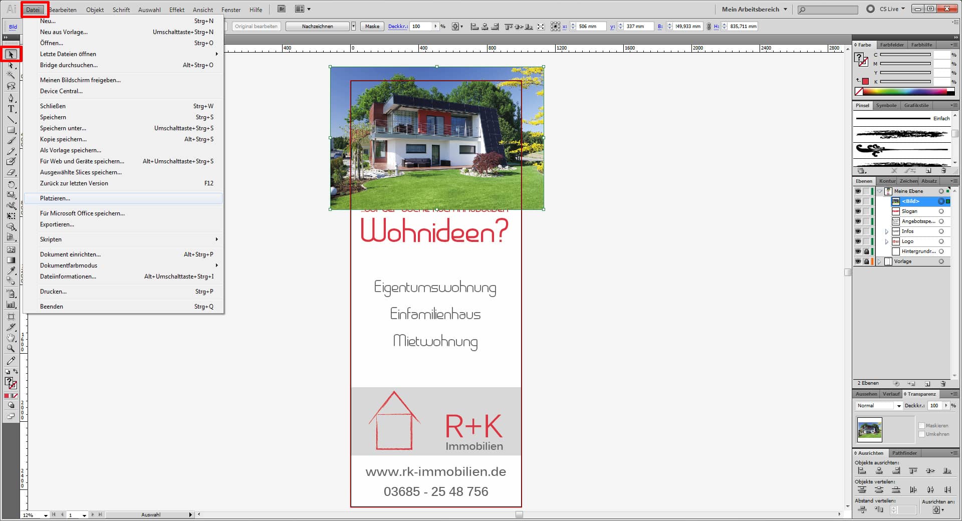 Werbebanner gestalten 08