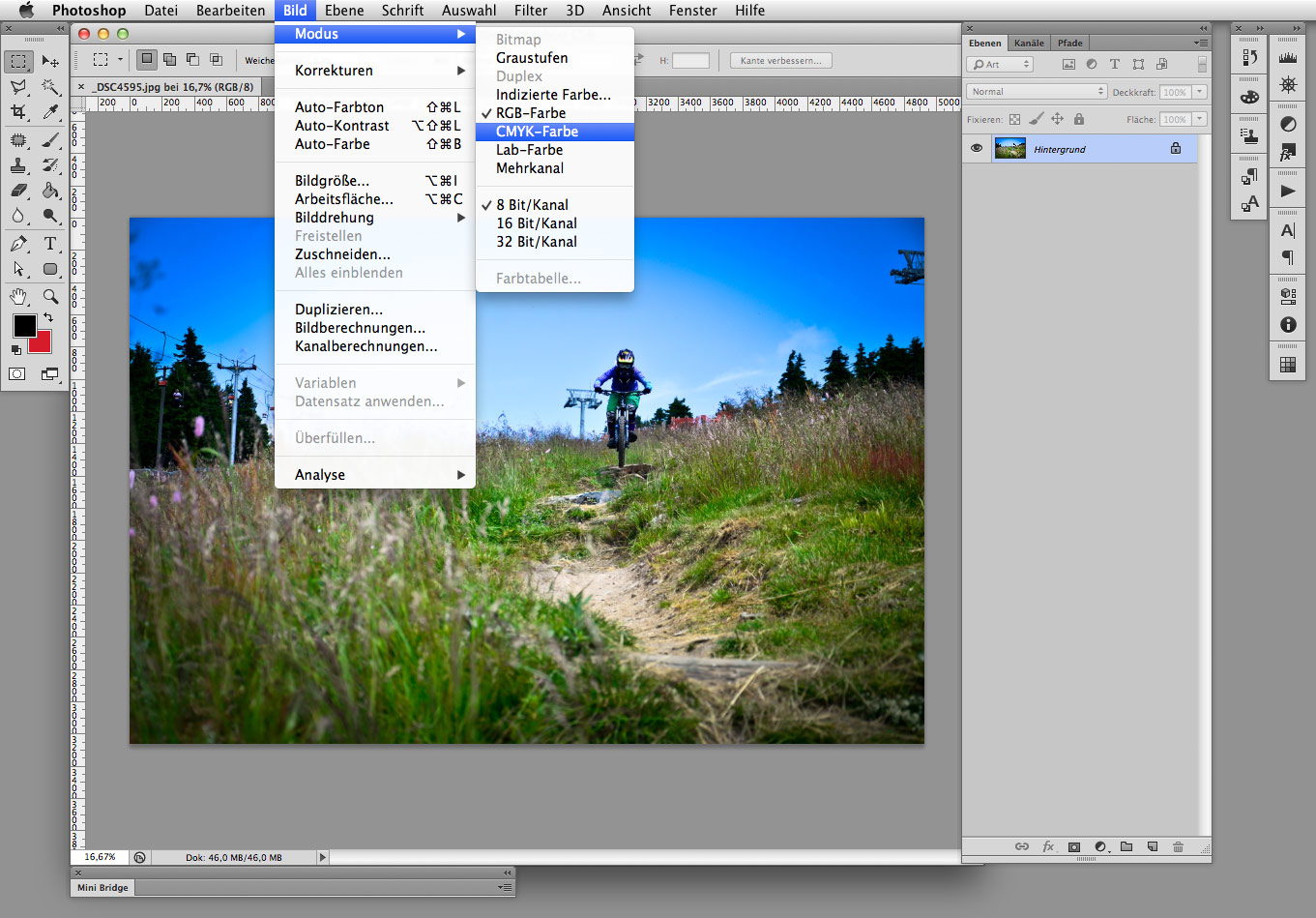 Titel Broschüre Indesign