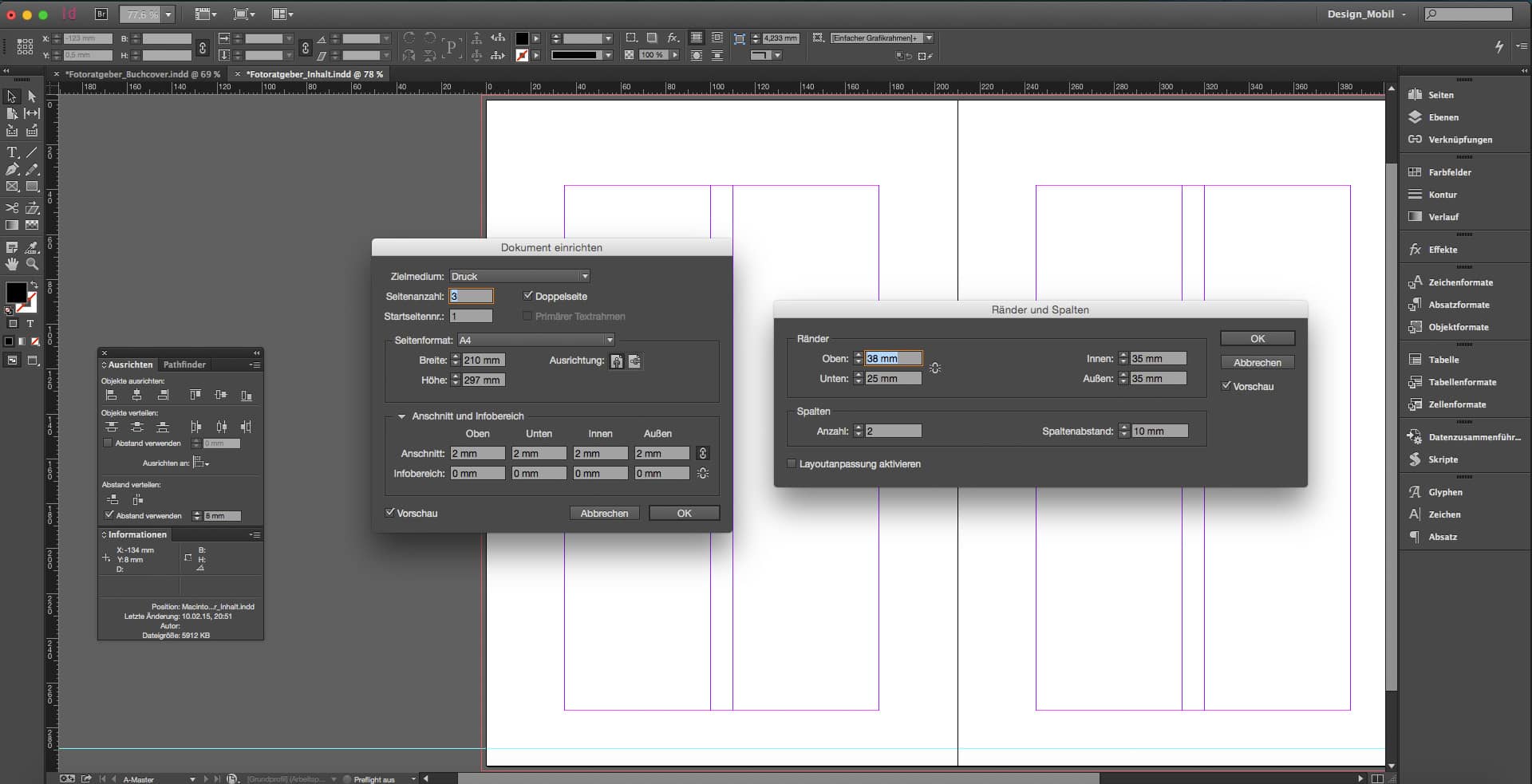 Sachbuch Design Tutorial Bild 2