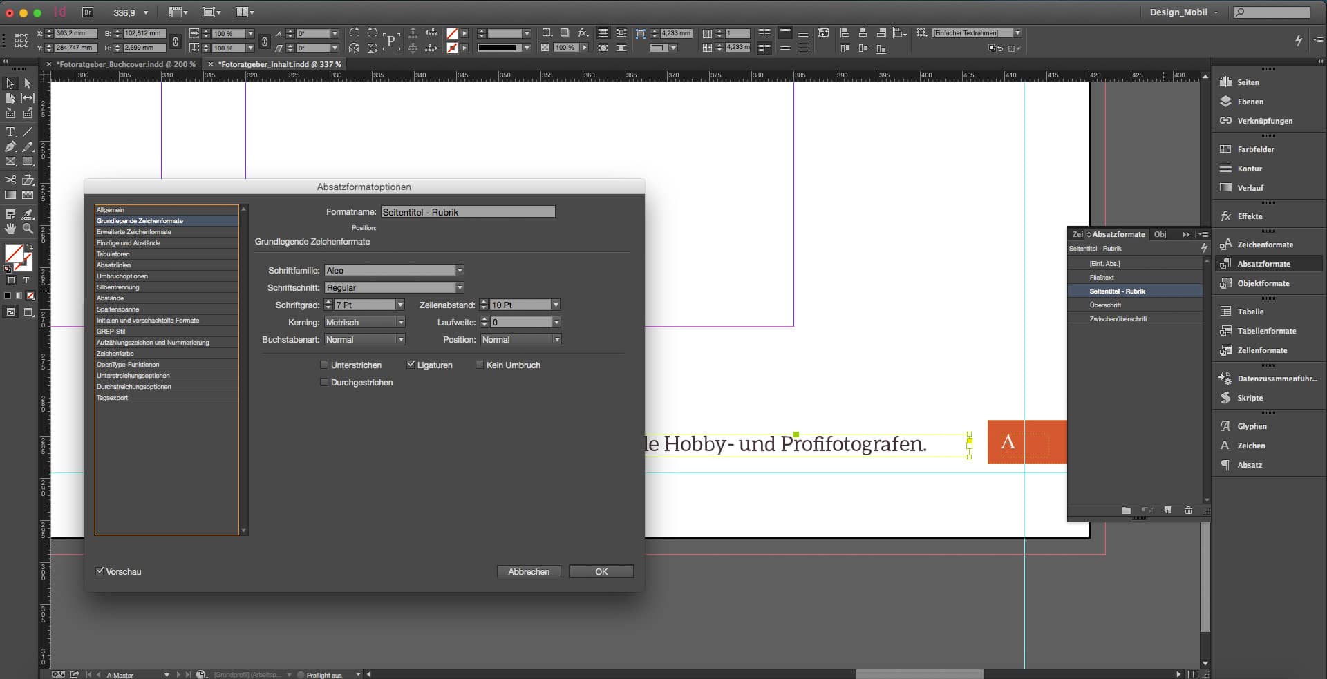 Sachbuch Design Tutorial Bild 8
