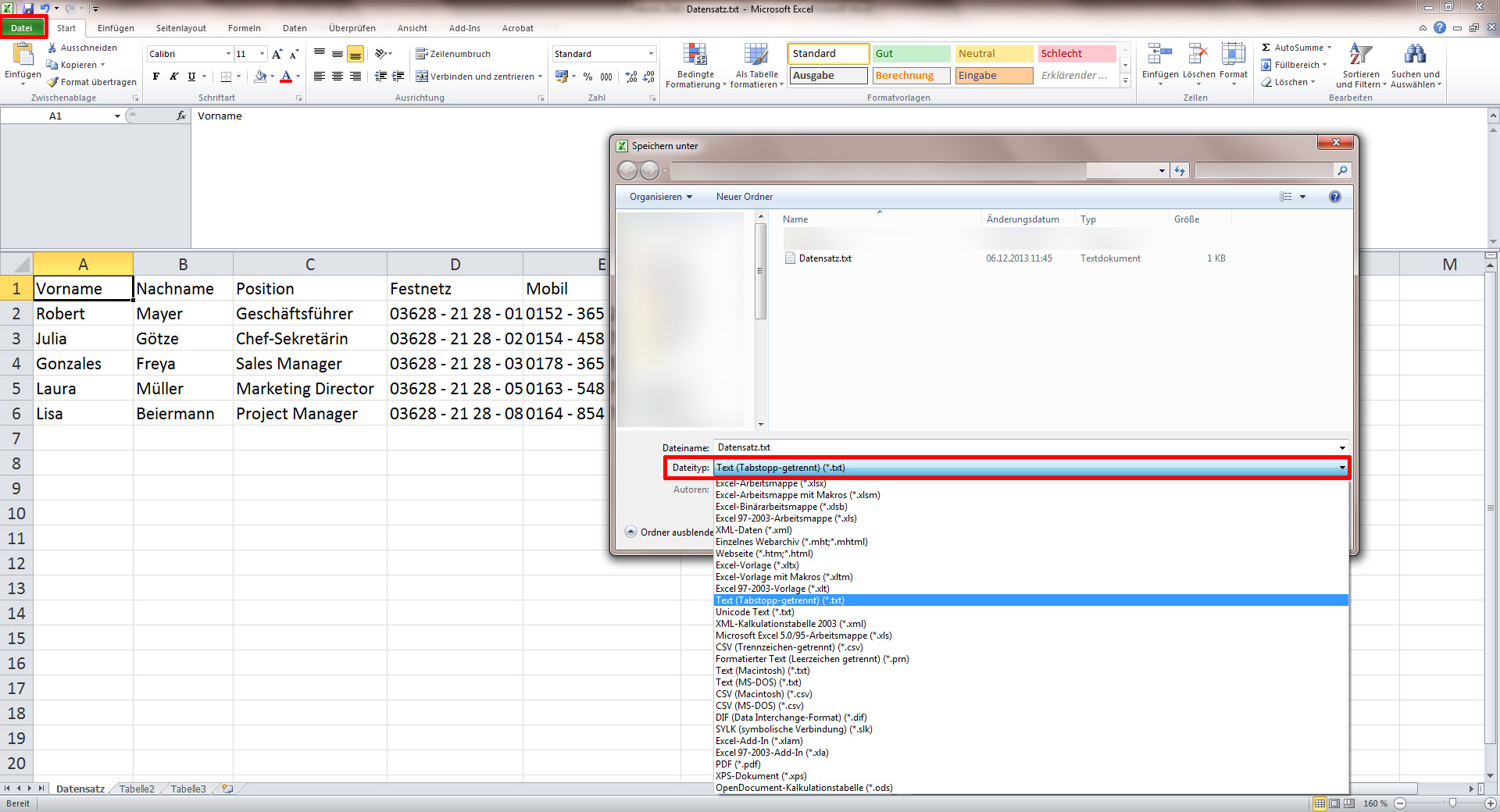 Tutorial Datenzusammenfuehrung step 2