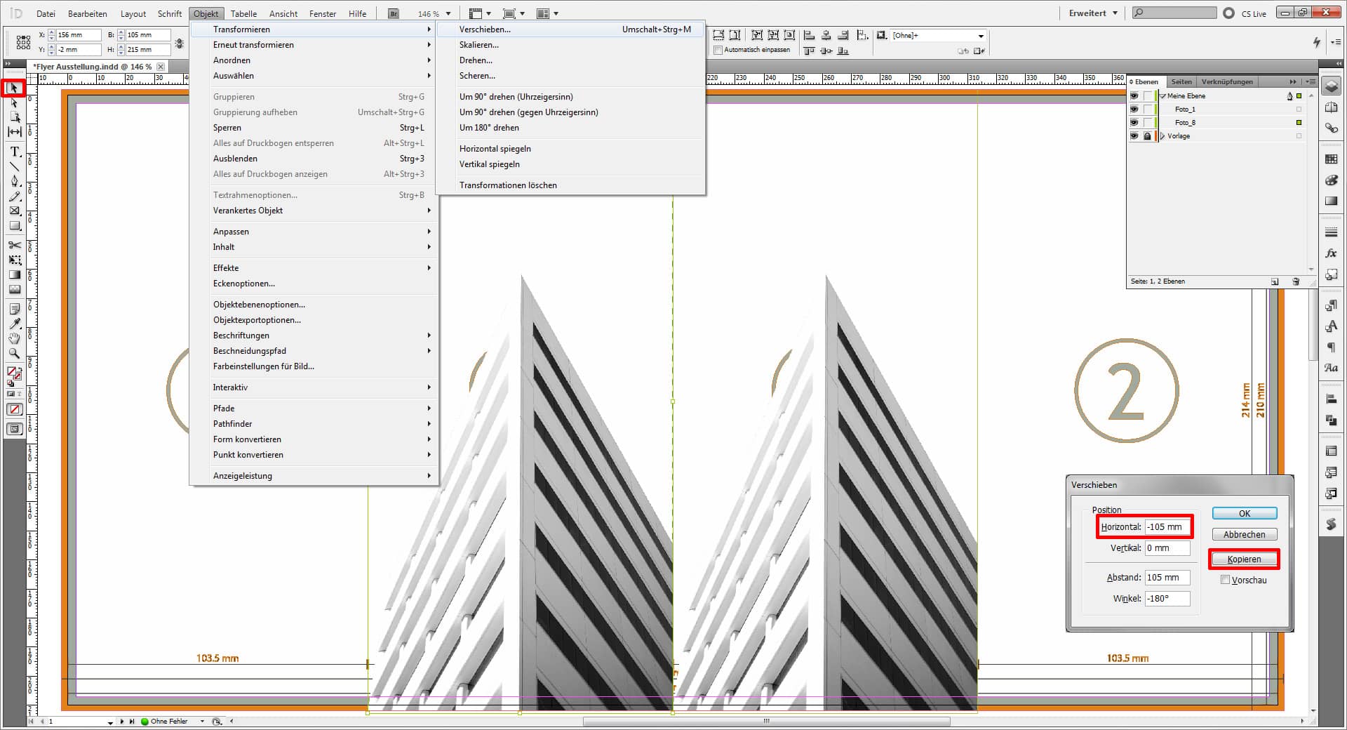 Flyer für eine Austellung 5