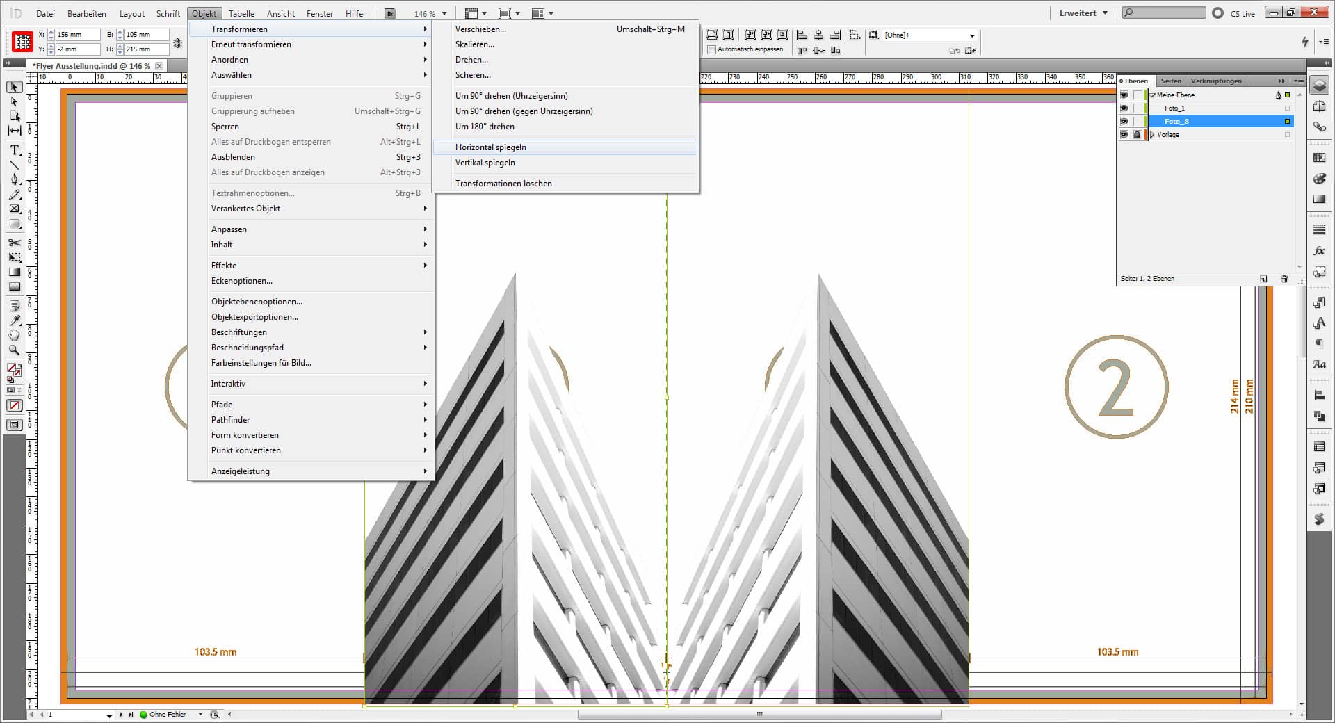 Flyer für eine Austellung 6